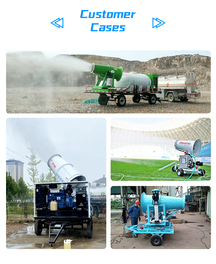 DISINFECTION TRAILER FOG CANNON ZT-90