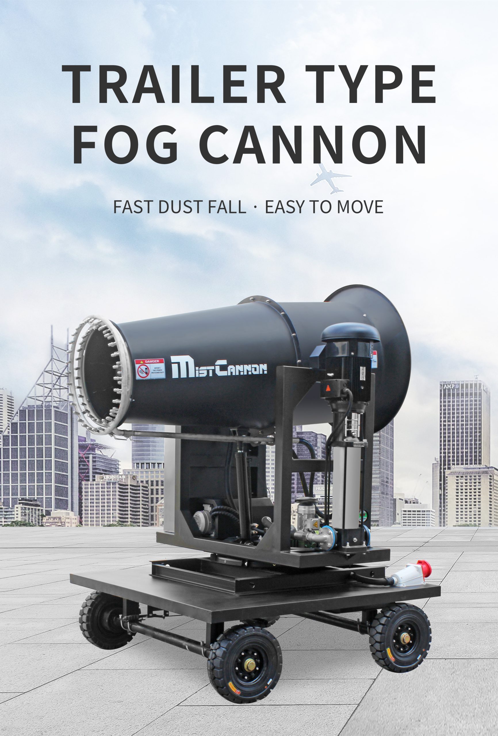 DEODORIZING FOG CANNON MACHINE ZT-80